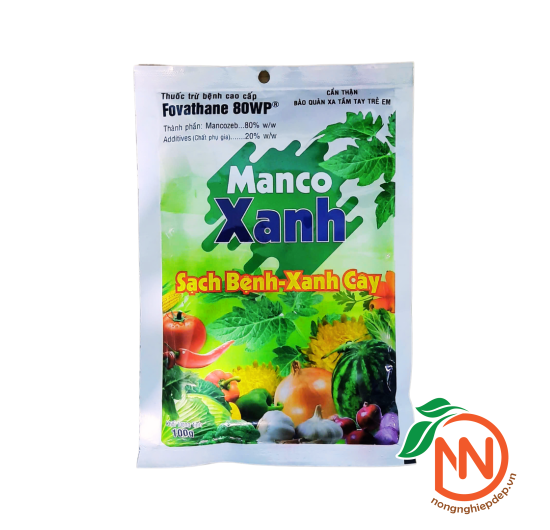 Thuốc Trừ Bệnh Manco Xanh - Fovathane 80WP | Sạch Bệnh - Xanh Cây