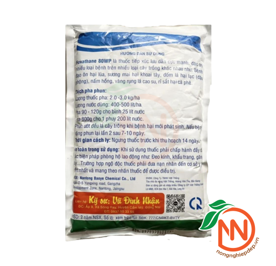 Mancozeb Gold Japan - Thuốc Trừ Bệnh Fovathane 80WP 