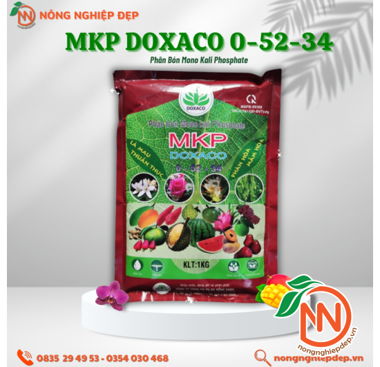 Phân bón DOXACO MKP 0-52- 34