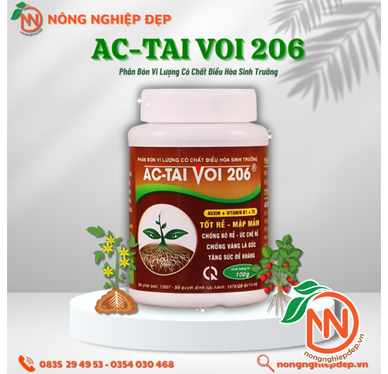 Phân Bón Vi Lượng AC-TAI VOI 206