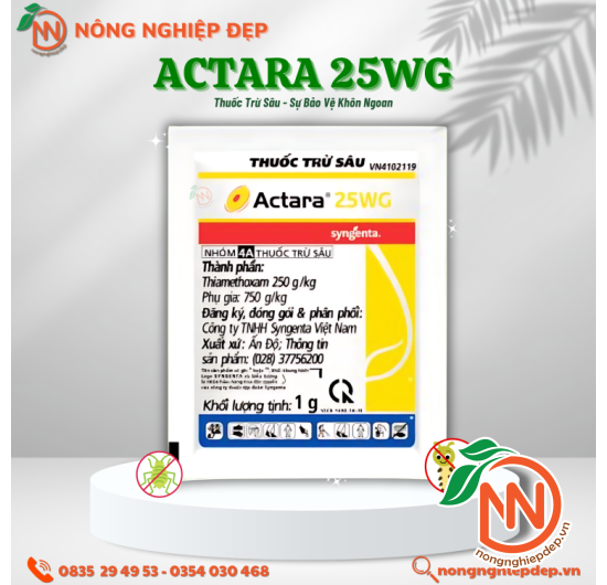 Thuốc Trừ Sâu Actara 25WG - Sự Bảo Vệ Khôn Ngoan