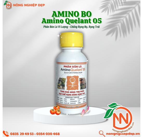 Amino Bo | AminoQuelant - 05 | Phân Bón Chống Rụng Nụ, Rụng Trái