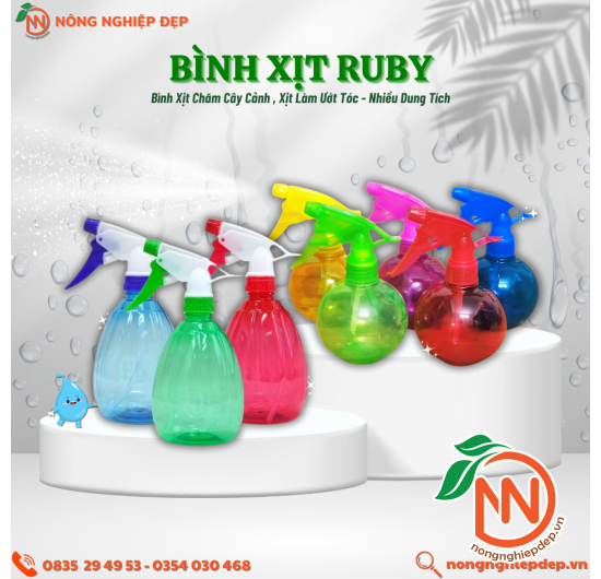 Bình Xịt Ruby - Bình Xịt Tưới Cây