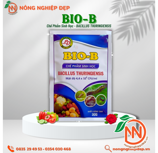 Chế Phẩm Sinh Học BIO-B | Phòng Trừ Bọ Trĩ, Nhện Đỏ, Sâu Rầy