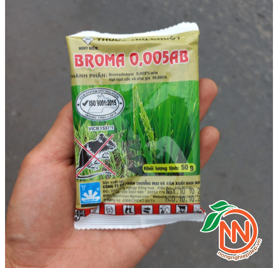 Thuốc Diệt Chuột BROMA 0,005AB