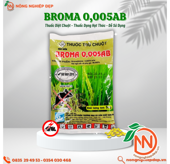 Thuốc Diệt Chuột BROMA 0,005AB