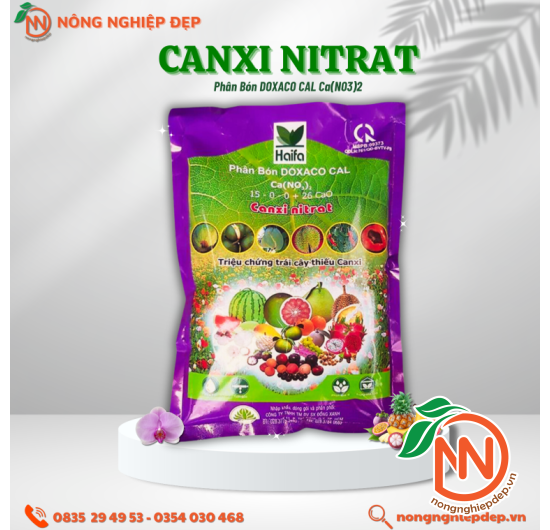 CANXI NITRAT | Ca(NO3)2 15-0-0+26 CaO