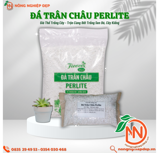 Đá Trân Châu Perlite - Đá Trân Châu Trắng