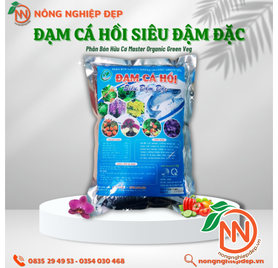 Đạm Cá Hồi Siêu Đậm Đặc | Phân Bón Hữu Cơ
