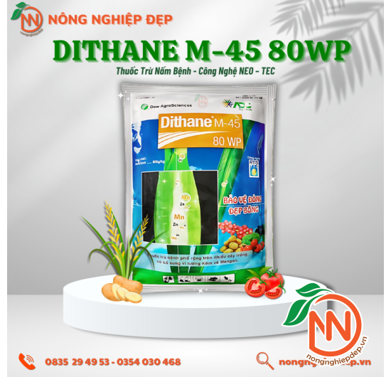 Dithane M45 80WP- Thuốc Trừ Nấm Bệnh