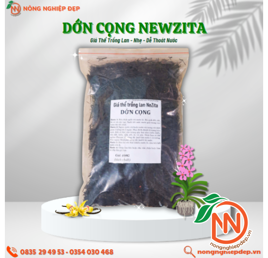 Dớn Cọng NewZiTa - Giá Thể Trồng Lan