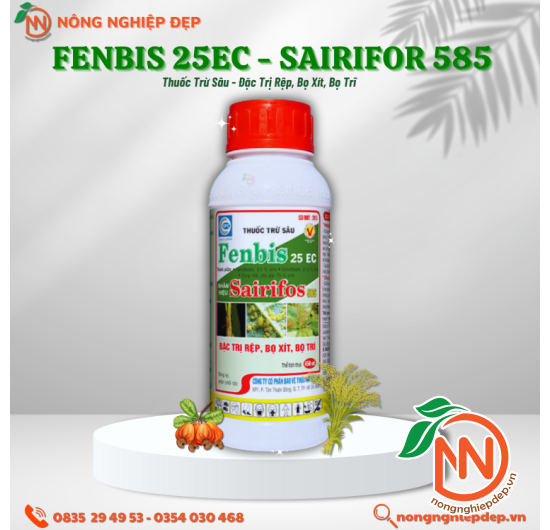 Thuốc Trừ Sâu Fenbis 25EC - Sairifos 585