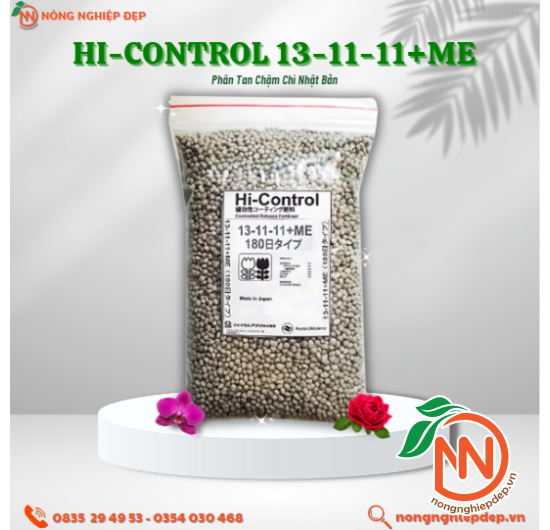 Phân tan chậm chì Nhật Bản Hi - Control 13-11-11+Me