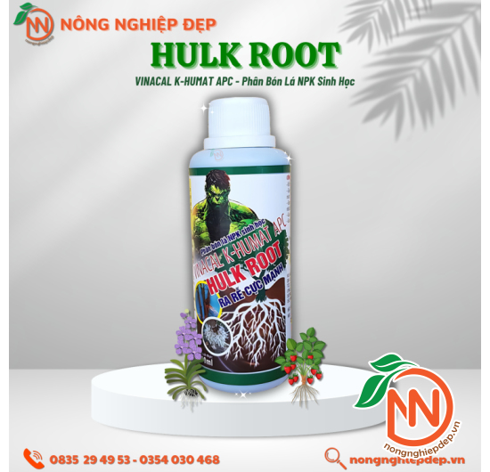Hulk Root - Vinacal K-Humat APC | Phân Bón Lá Sinh Học