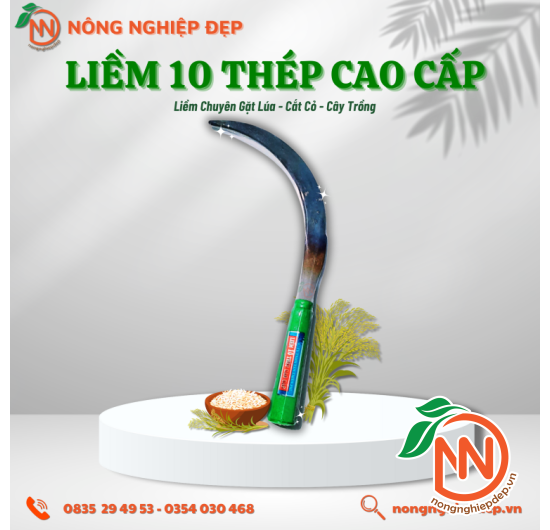 Liềm 10 Thép Cao Cấp