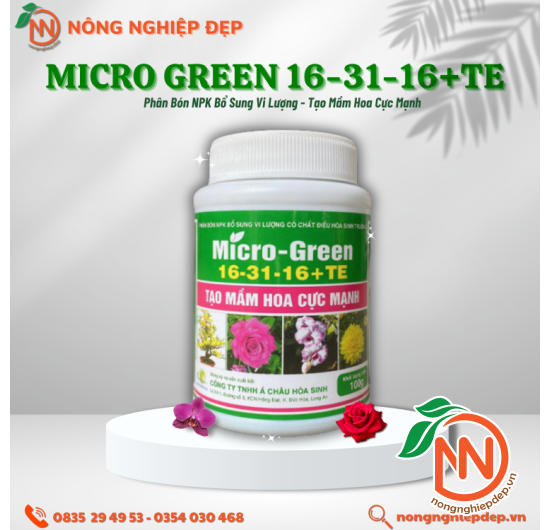 NPK MICRO GREEN 16-31-16+TE
