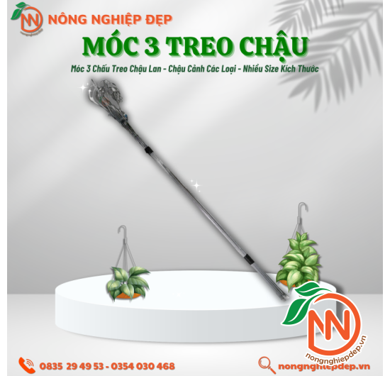 Móc 3 Treo Chậu