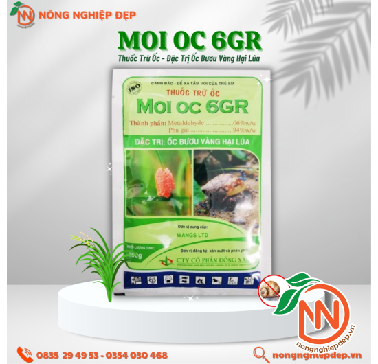 Bả trừ ốc MOI OC 6GR