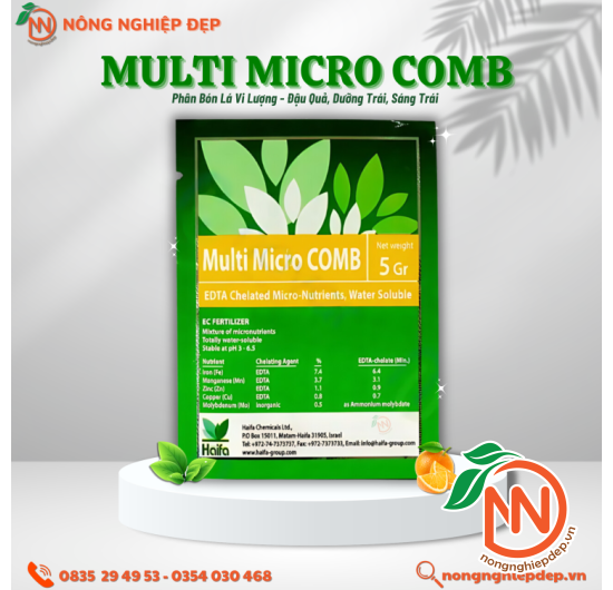 Multi Micro COMB - Phân Bón Lá Vi Lượng