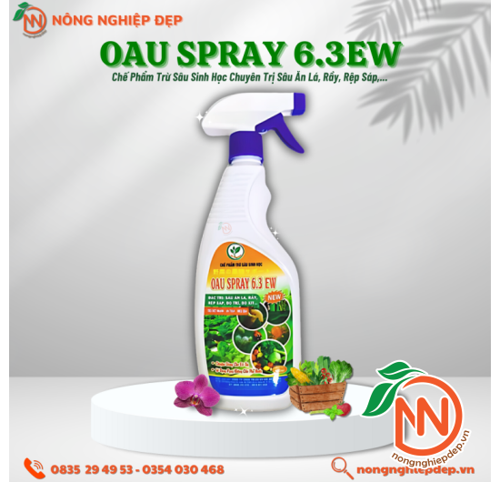Chế Phẩm Trừ Sâu Sinh Học OAU SPRAY 6.3EW