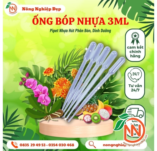 Ống Bóp Nhỏ Giọt 3ml