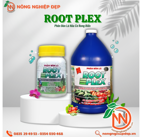 ROOT PLEX – Phân Bón Lá Hữu Cơ Rong Biển 