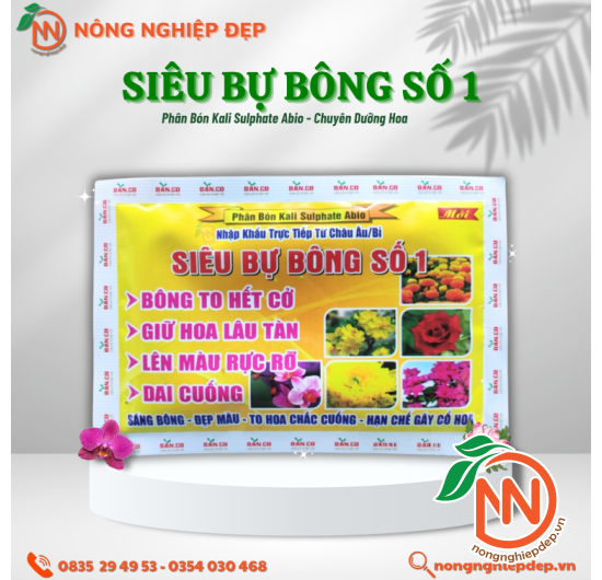 Siêu Bự Bông Số 1- Phân Bón Kali Sulphate Abio