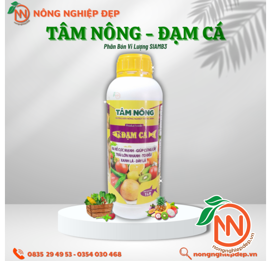 Phân Bón Tâm Nông - Đạm Cá