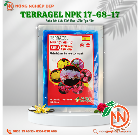 Terragel NPK 17-68-17 – Siêu Kích Hoa