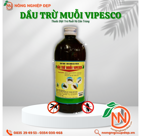 Dầu Trừ Muỗi Vipesco | Thuốc Diệt Trừ Muỗi Và Côn Trùng