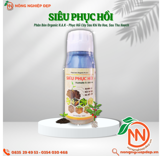 Phân Bón Siêu Phục Hồi Humate & Amino