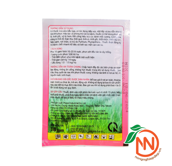 Thuốc Trừ Bệnh META - M - CMP 35WP Nấm Hồng