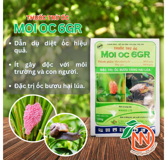 Bả trừ ốc MOI OC 6GR