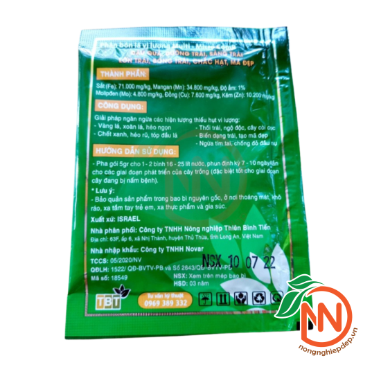 Multi Micro COMB - Phân Bón Lá Vi Lượng
