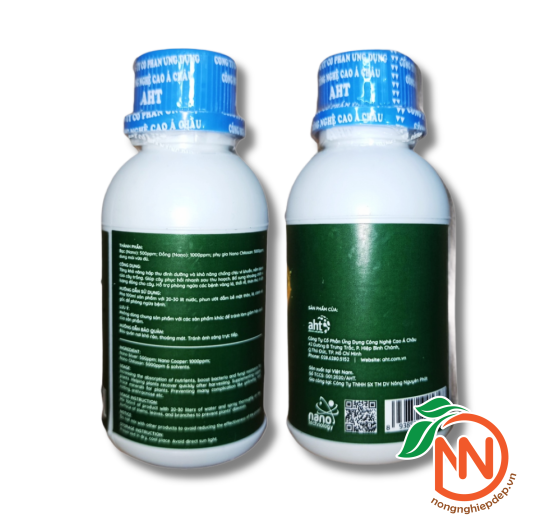 Nano Bạc Đồng AHT – Hạn Chế Vi Khuẩn, Nấm Bệnh