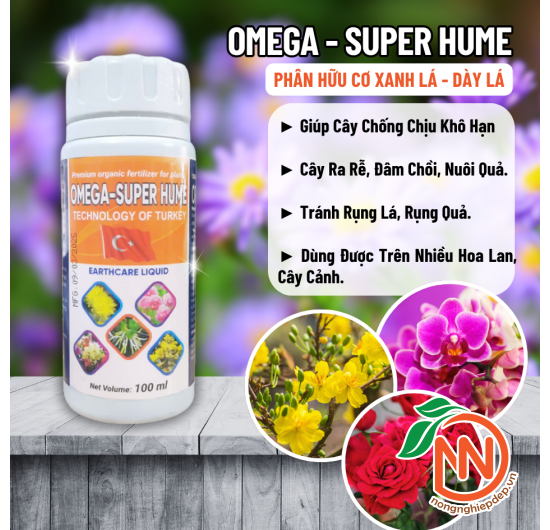 Phân Bón Lá Omega Super Hume - Kích Rễ, Bật Mầm