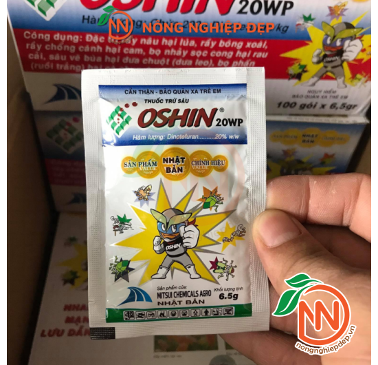 OSHIN 20WP (6,5g) – Thuốc đặc trị sâu, rầy gây hại