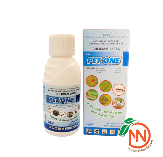 Chế Phẩm Diệt Côn Trùng  CHLOXAM 350SC Hiệu PET ONE