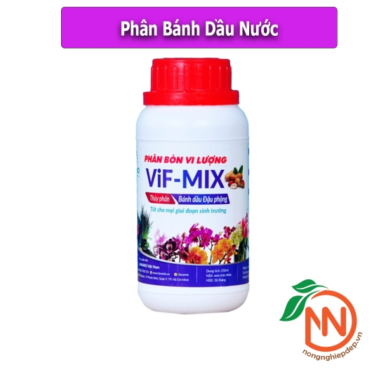 Phân Bánh Dầu Đậu Phộng VIF - MIX