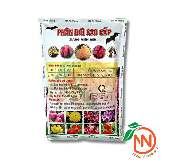 Phân Dơi Cao Cấp Dạng Viên Nén