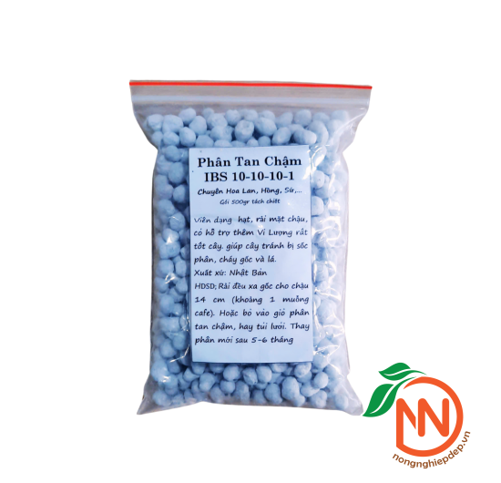 Phân Tan Chậm Nhật 10-10-10-1 | Chuyên Dùng Cho Hoa Cảnh