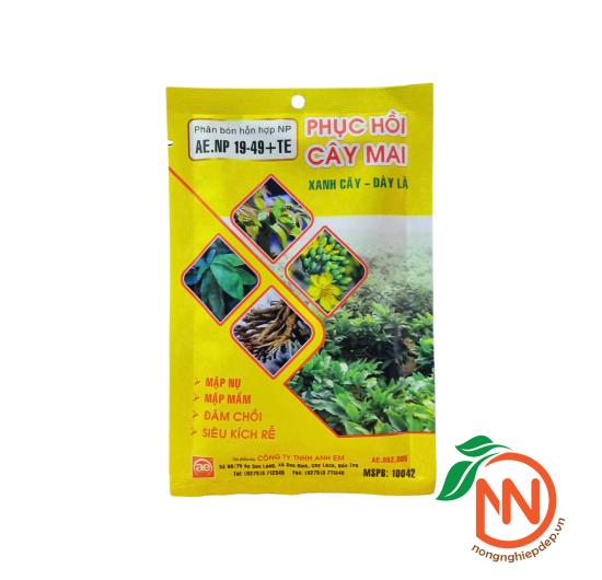 Phân Bón Phục Hồi Cây Mai - AE.NP 19-49+TE