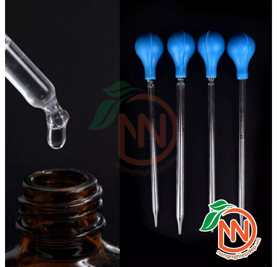 Pipet - Ống Bóp Thủy Tinh 1ml/10ml - Chuyên Hút Đong Phân Bón Các Loại
