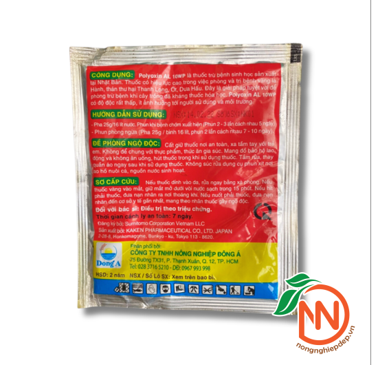 ​​​​​​​POLYOXIN AL 10WP – Thuốc Đặc Trị Thán Thư