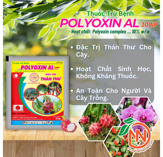 ​​​​​​​POLYOXIN AL 10WP – Thuốc Đặc Trị Thán Thư