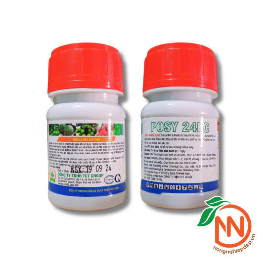 Thuốc Trừ Sâu POSY 24EC - F760 | Trừ Ruồi Vàng - Ruồi Đục Trái