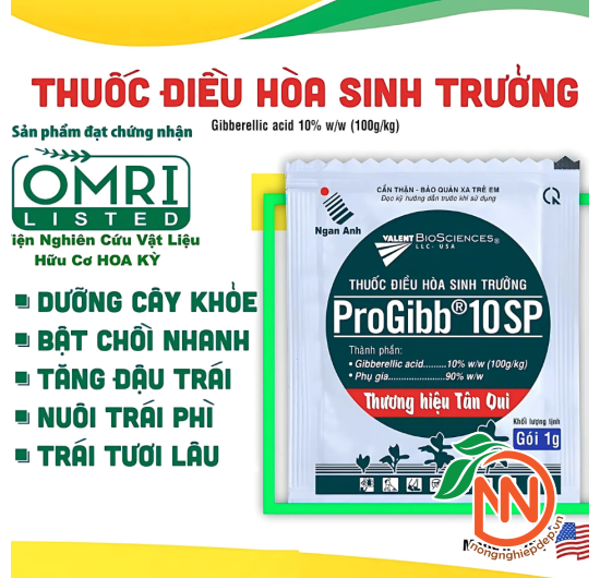 GA3 - ProGibb 10SP - Thuốc Kích Thích Tăng Trưởng