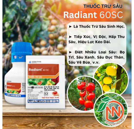 Thuốc Diệt Bọ Trĩ Radiant 60SC
