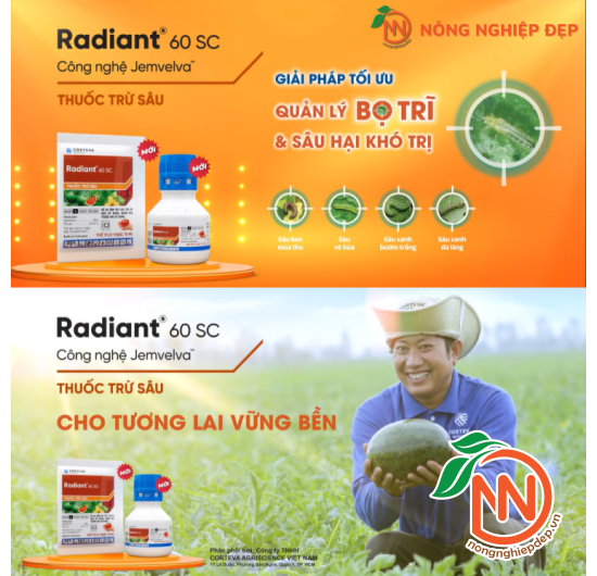 Thuốc Diệt Bọ Trĩ Radiant 60SC