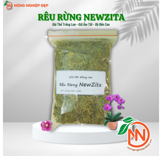 Rêu Rừng NewZiTa - Giá Thể Trồng Lan